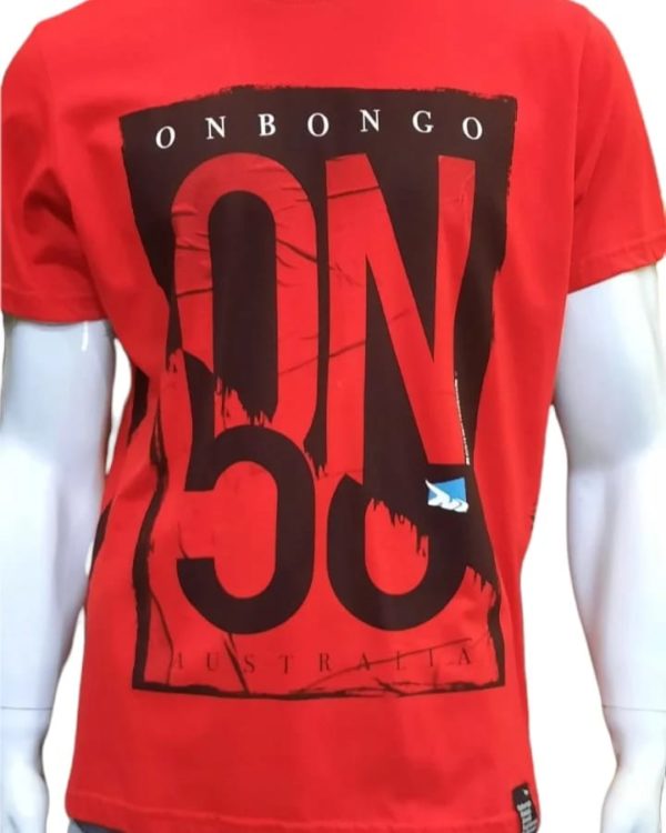 Camiseta Onbongo Masculina – Vermelha - Image 2