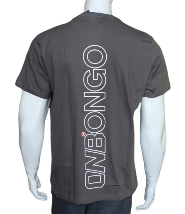 Camiseta Onbongo Masculina – Cinza Chumbo - Image 3