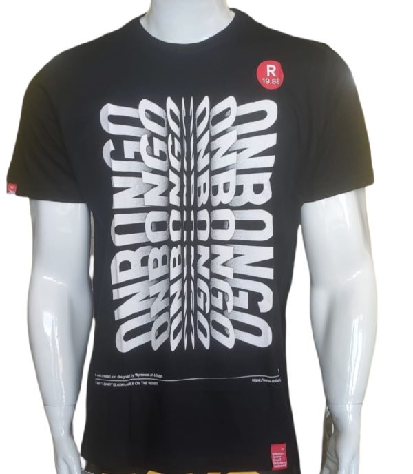 Camiseta Onbongo Masculina – Preta