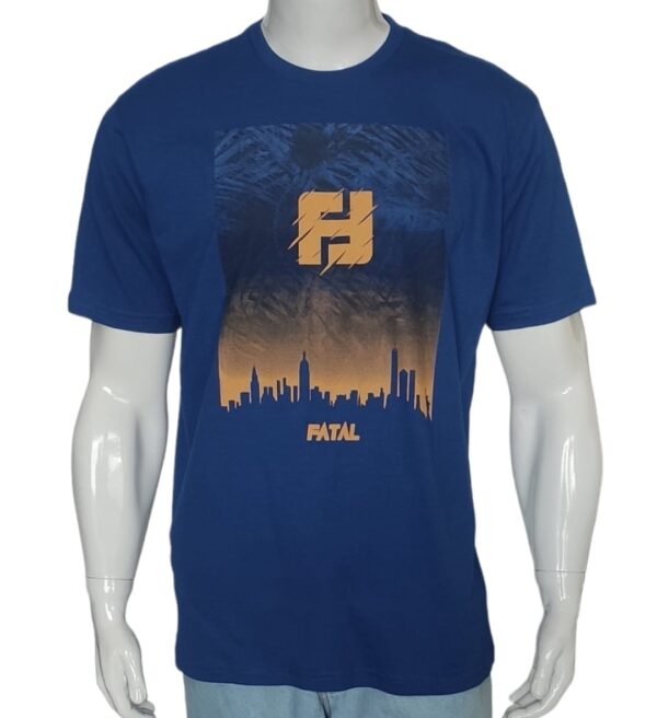 Camiseta Fatal azul