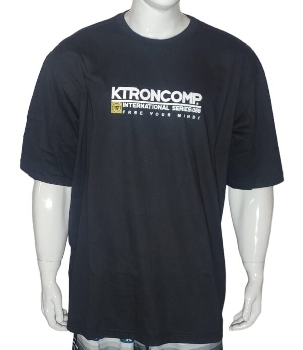 Camiseta KTRON Preta Plus Size