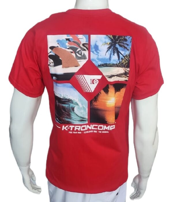 Camiseta KTRON Vermelha- Masculina - Image 2