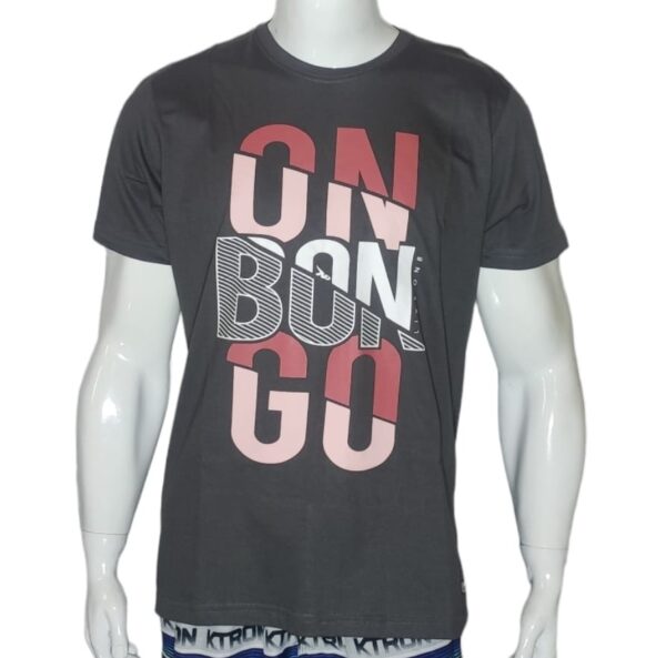 Camiseta Onbongo Cinza - Masculino