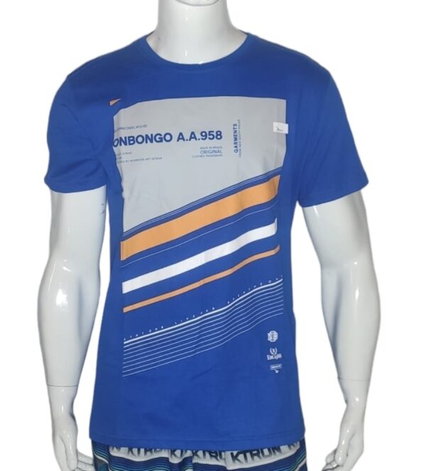 Camiseta Onbongo Azul - Masculino