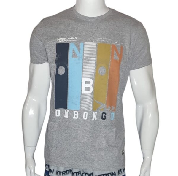 Camiseta Onbongo Cinza - Masculino